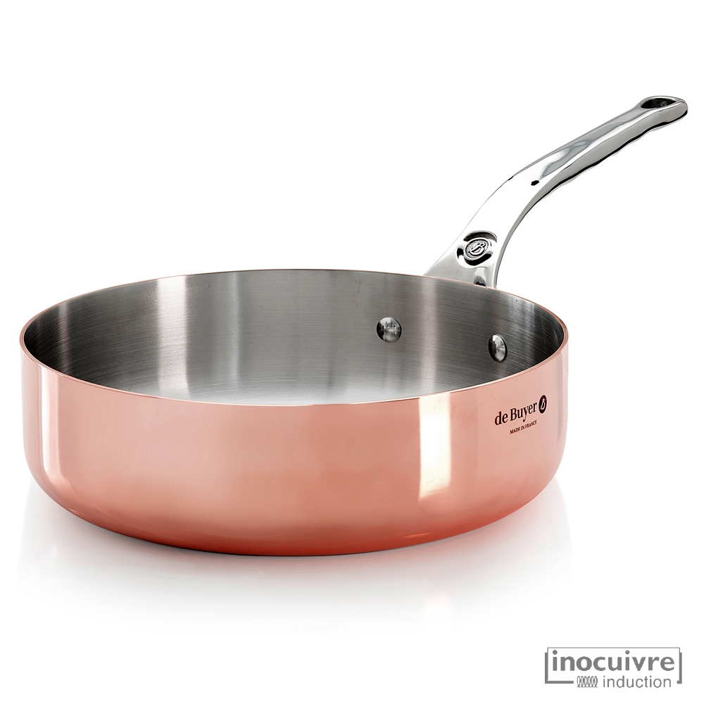 de Buyer Prima Matera Copper Frying Pan 12.5 in