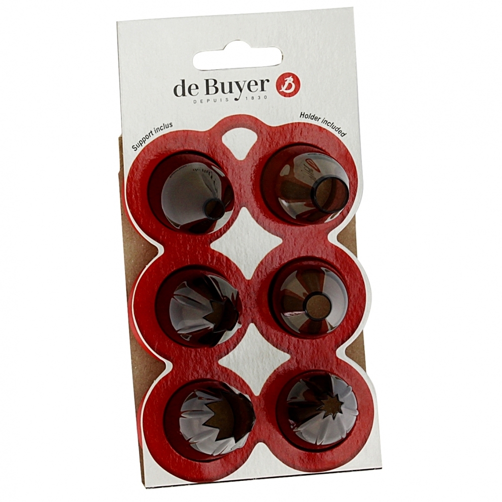 de Buyer - Set of 6 nozzles CLASSIC