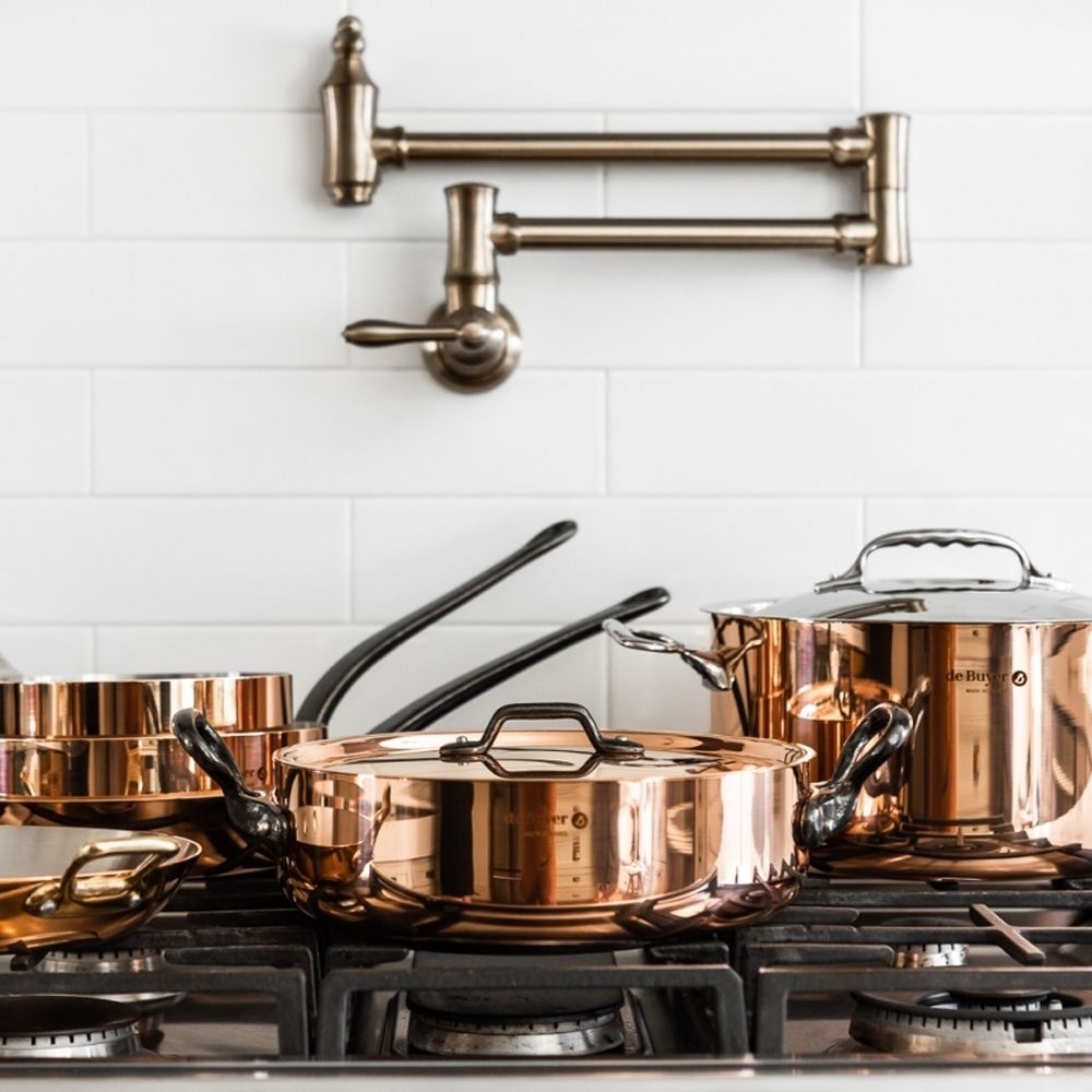 de Buyer - Copper Fry Pan - Prima Matera