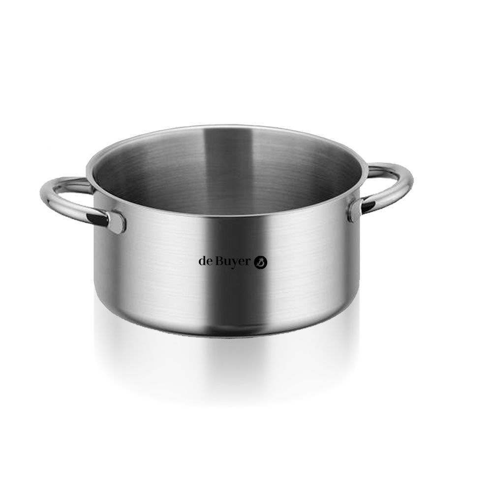 De buyer Affinity Casserole With Lid 20 cm Refurbished Silver