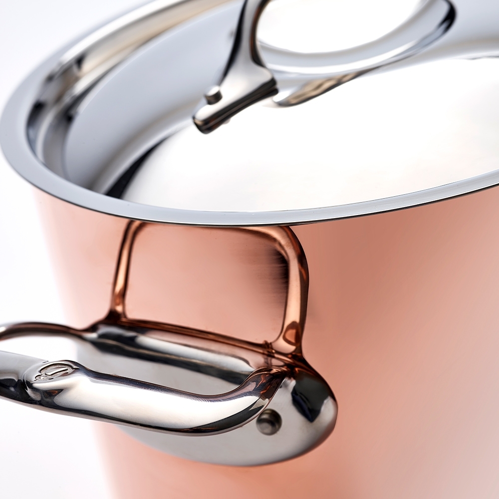 de Buyer - Copper High Stockpot 20 cm - Prima Matera