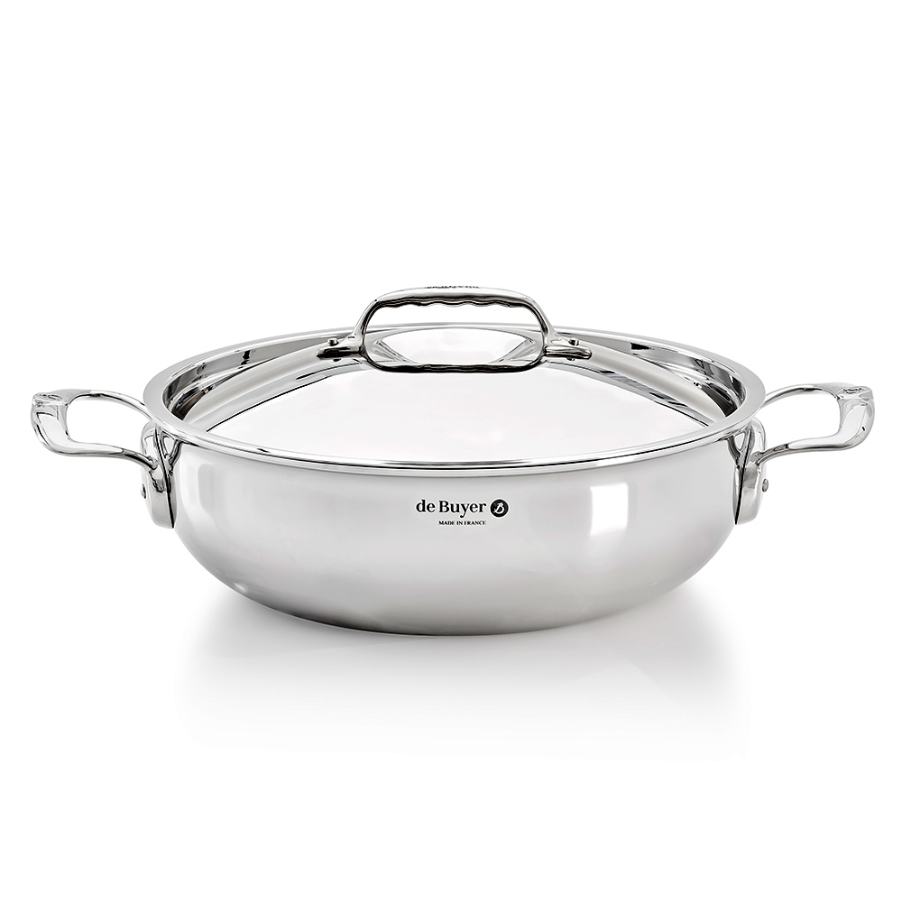 de Buyer - Sauté pan with lid Ø 28 cm - AFFINITY