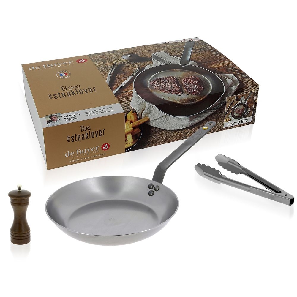 de Buyer - Mineral B Element - Set of 3 Steaklover