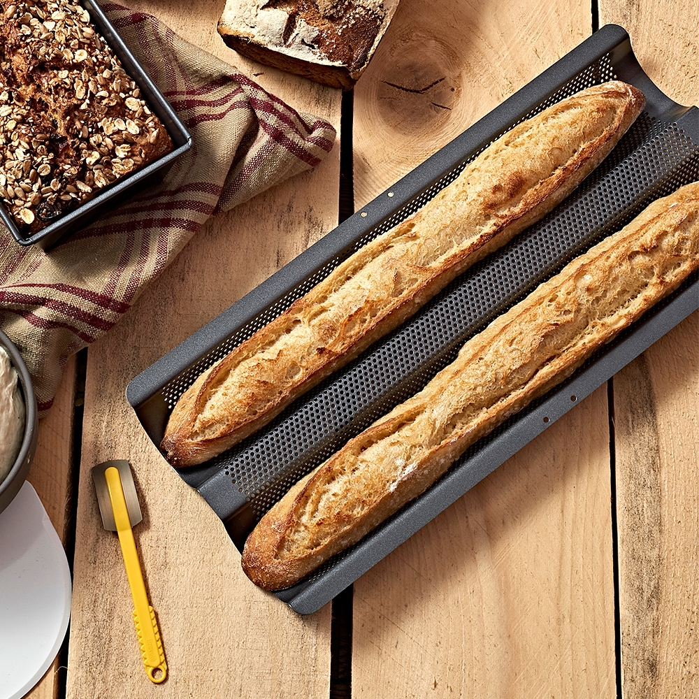 de Buyer - Baguette & Brot - 4er-Set homemadebread