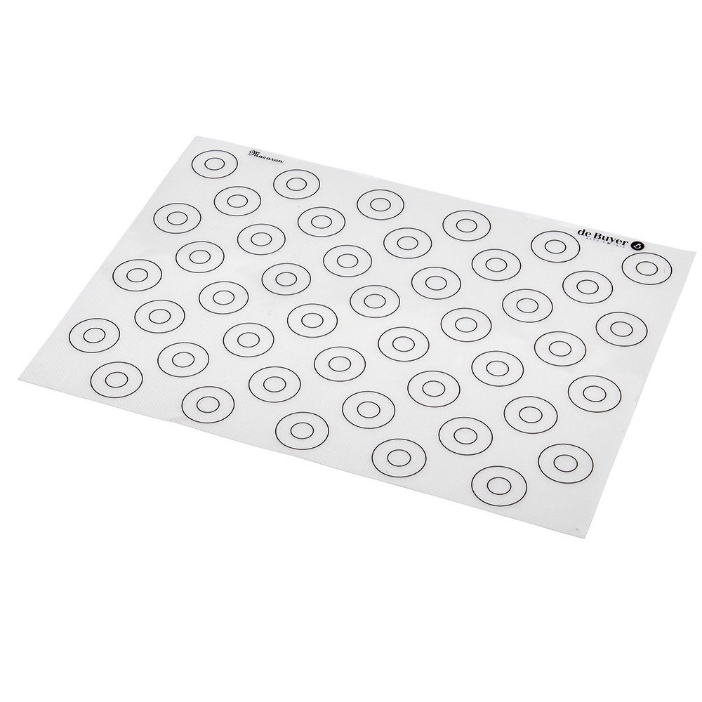 de Buyer - Non-stick special silicone baking mat for Macarons 40 x 30 cm