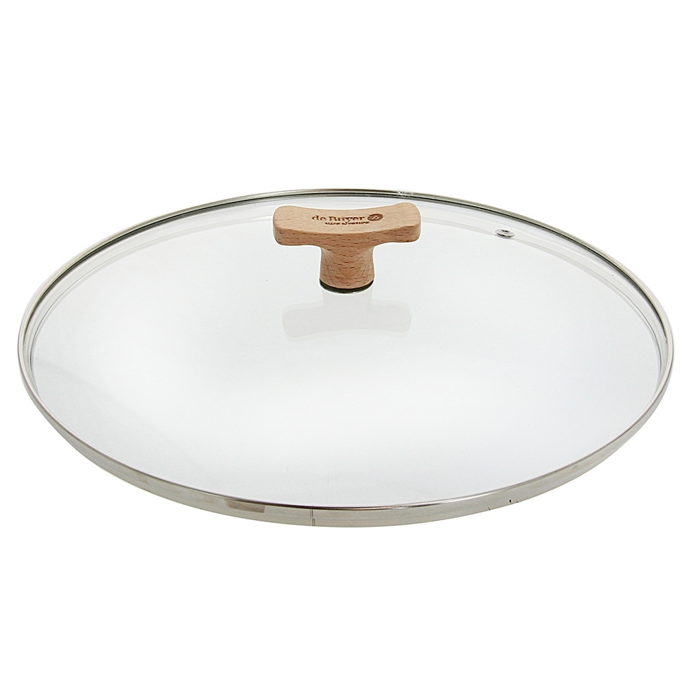 de Buyer - Replacement beech wood knob for glass lid Bois