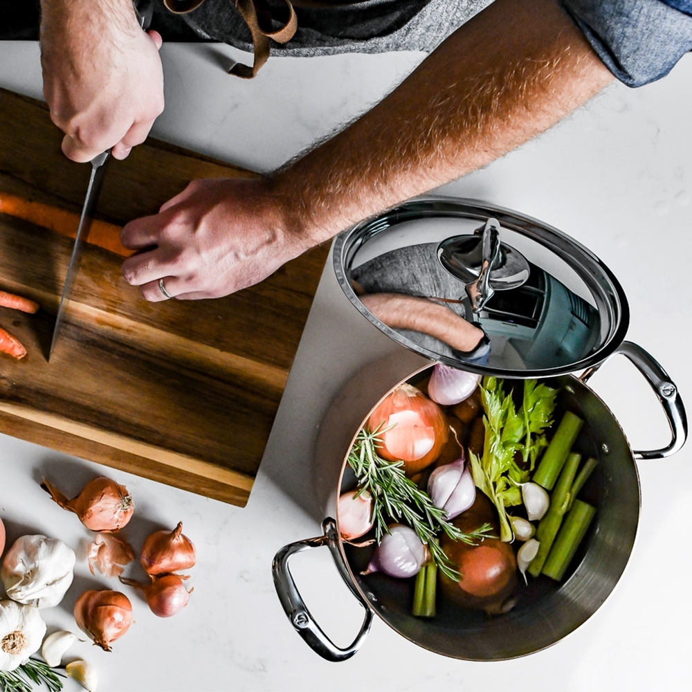 de Buyer - Copper High Stockpot 20 cm - Prima Matera