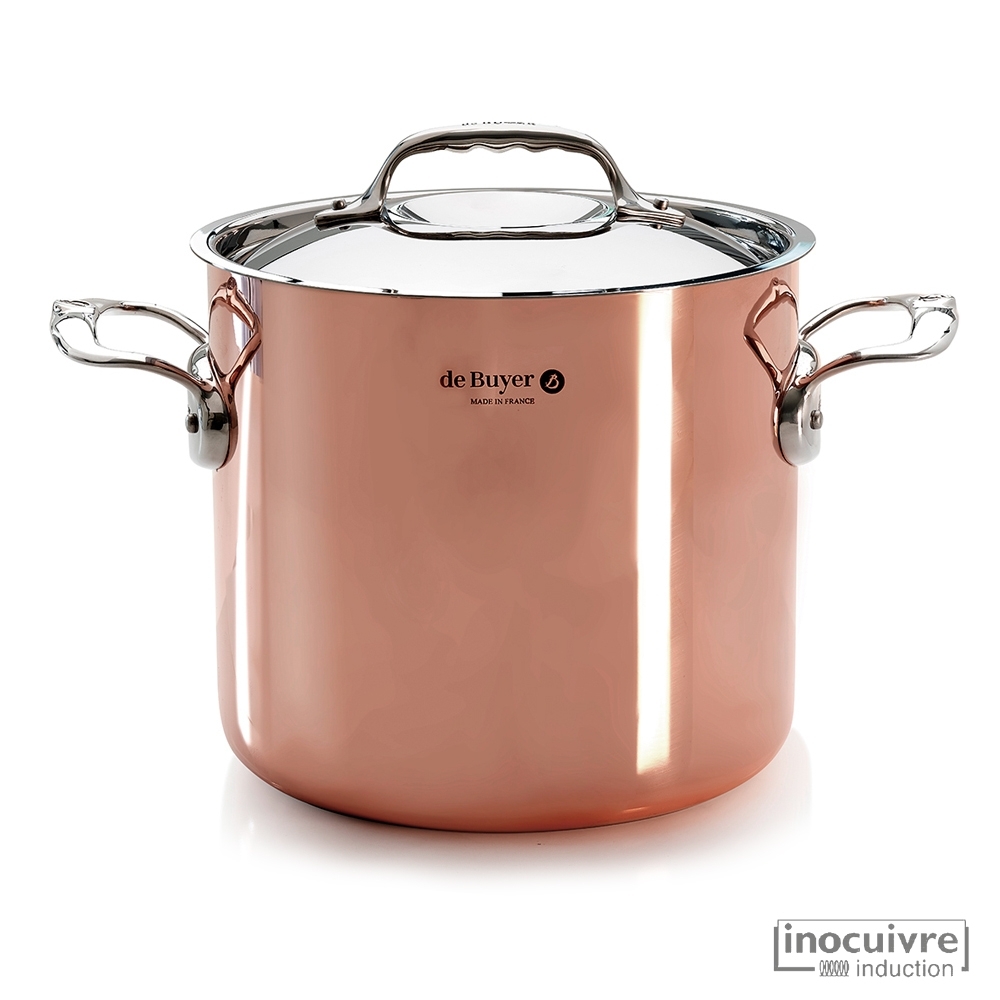 de Buyer - Copper High Stockpot 20 cm - Prima Matera