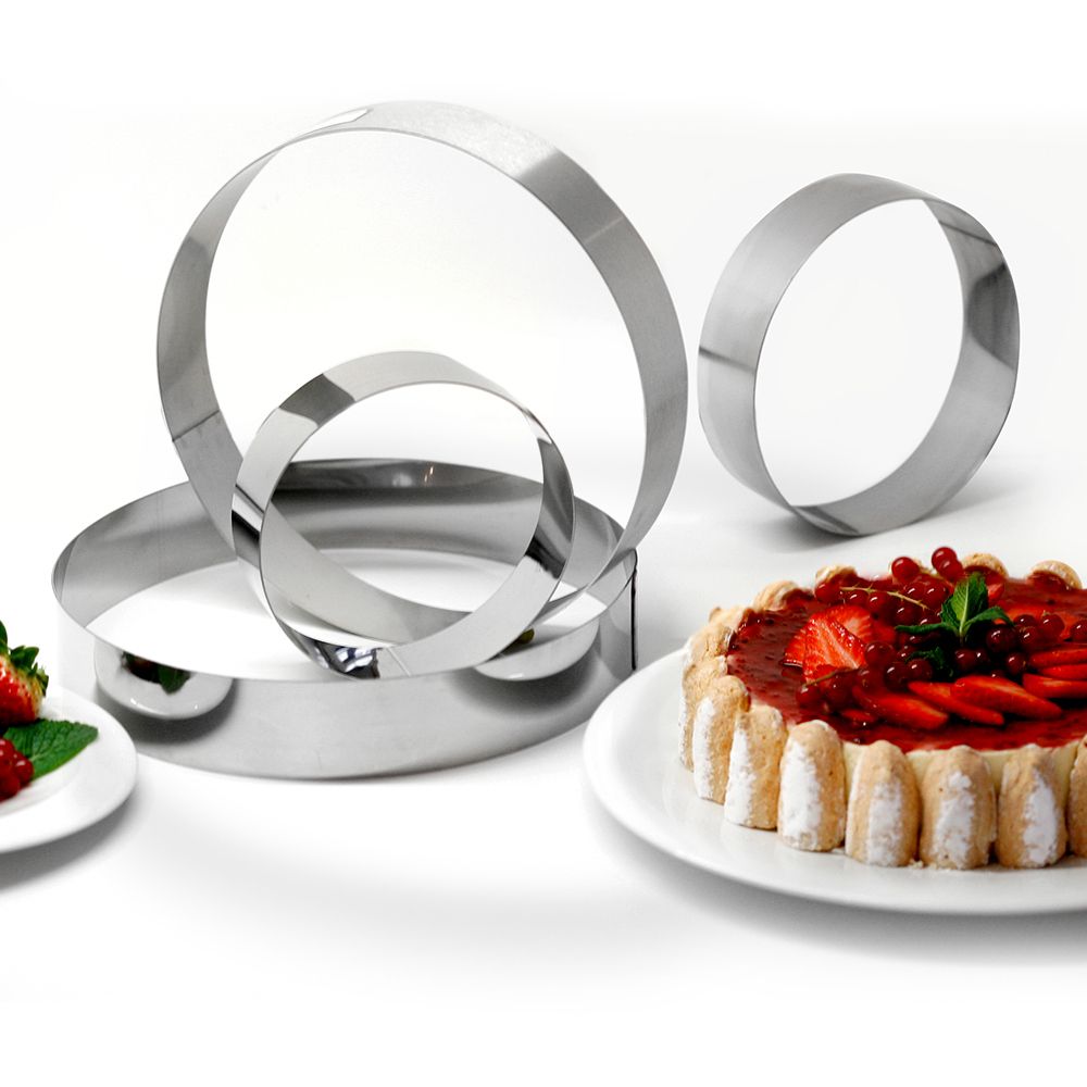 de Buyer - Round pastry ring - height 4,5 cm